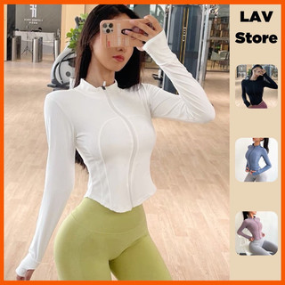 Áo khoác thể thao, áo khoác ôm body tập gym, yoga, chạy bộ