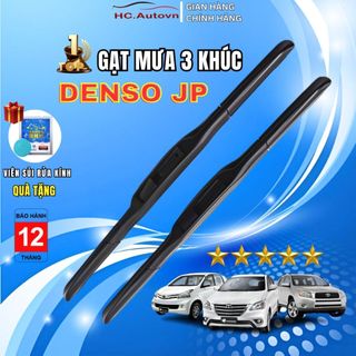 Gạt mưa denso jp 03 khúc cao cấp cần gạt mưa ô tô silicone gạt mưa công nghệ nhật bản mới nhất
