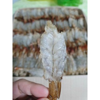 Tôm xẻ ép (lụi) vị chuẩn ngon 500gr