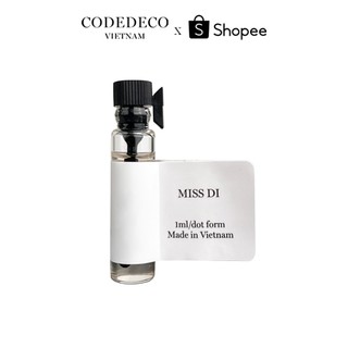  Tinh dầu thơm CODEDECO vial dùng thử 1ml dạng chấm MÙI NGẪU NHIÊN