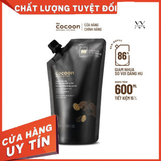 Special deal cà phê đắk lắk làm sạch da chết cơ thể cocoon 600ml