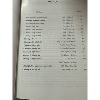 Sách - Giải phẫu hệ thống