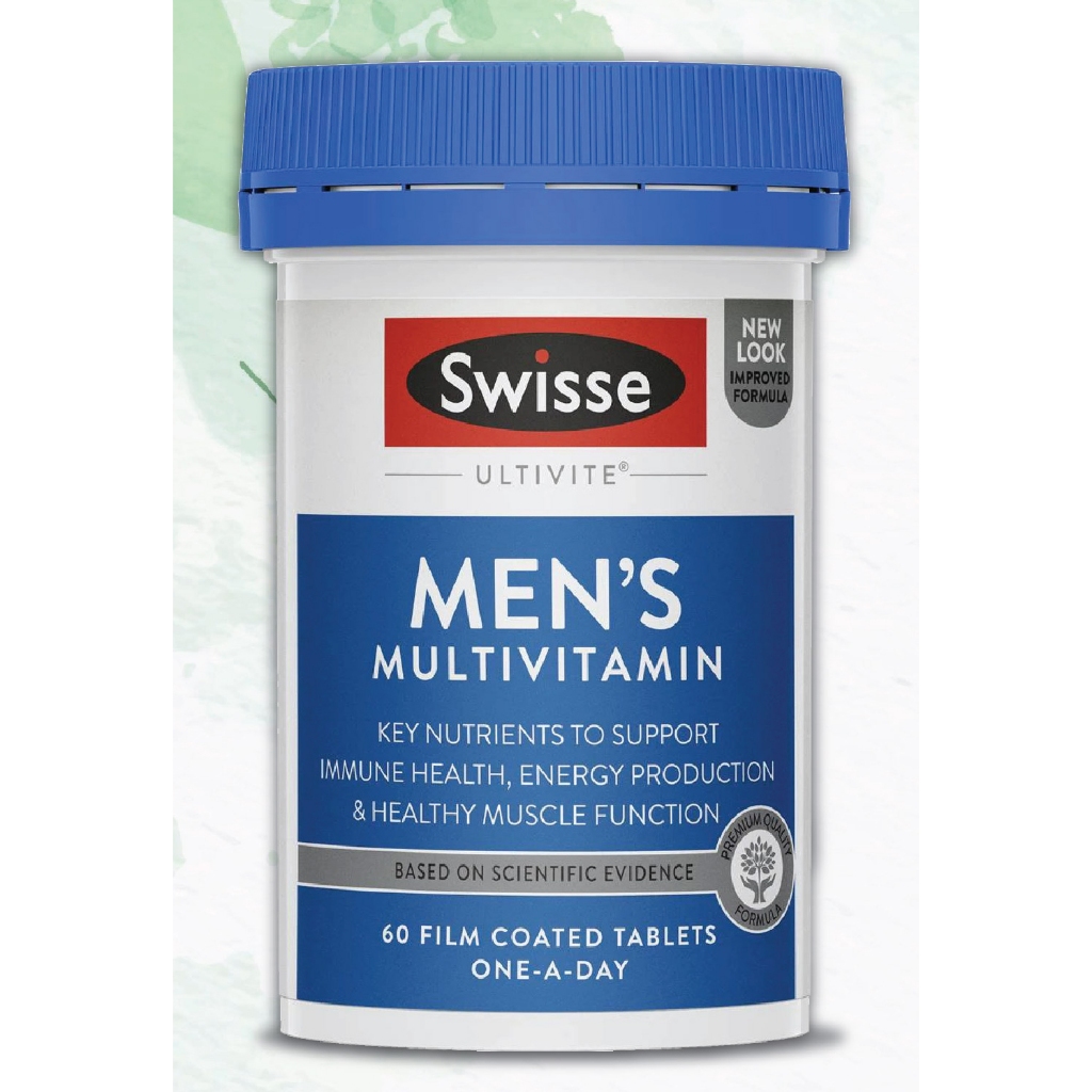 Viên Bổ Sung Vitamin Tổng Hợp Cho Nam, Nữ - Swisse Men’s/Women's Ultivite Multivitamin - nội địa Úc