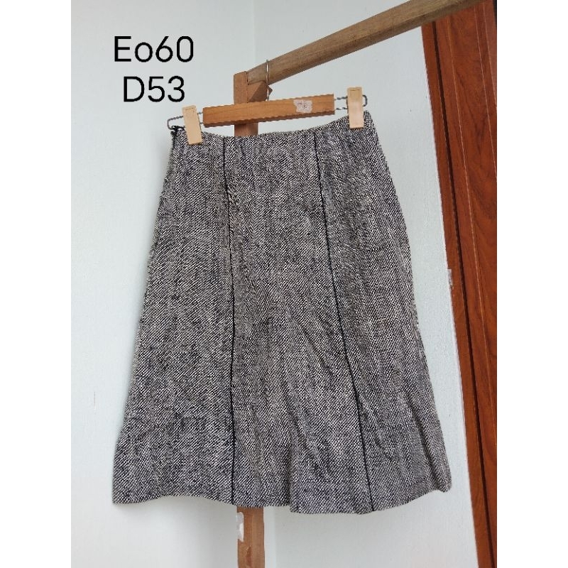 Chân váy dạ dài 2hand vintage