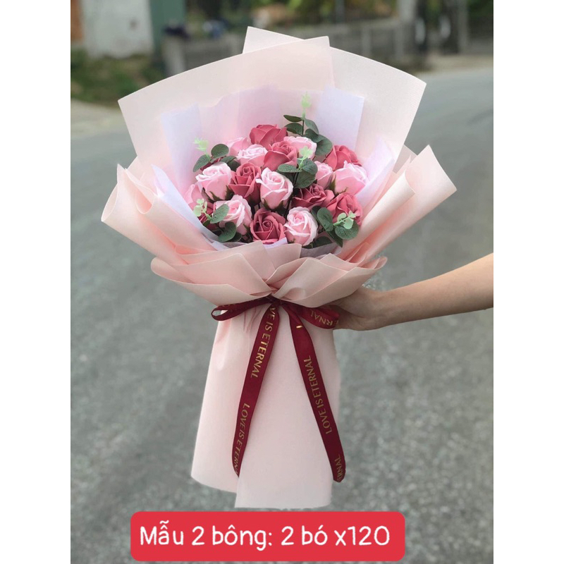 HOA SÁP NHŨ 1-3–7-10-20-25 bông. Tặng kèm túi và thiệp