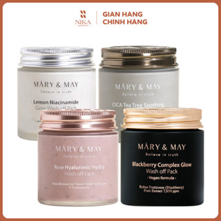 Mặt Nạ Mary & May Believe In Truth Wash Off Pack 125g [Nika Cosmetics]