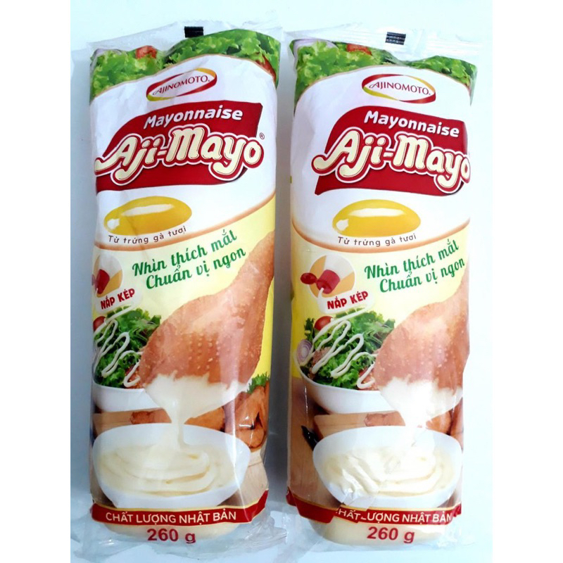 Xốt Mayonnaise Aji-mayo chai 130g và 260g
