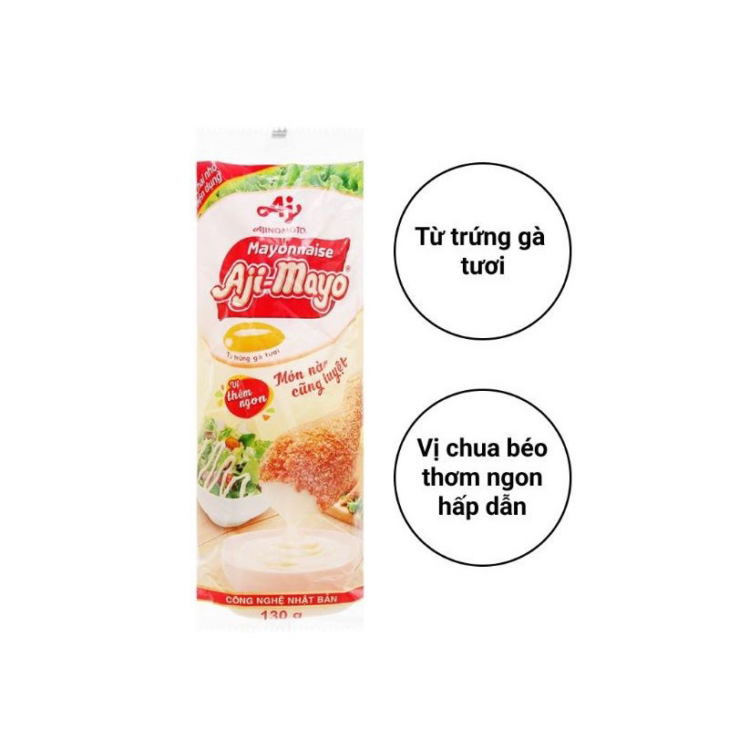 Xốt Mayonnaise Aji-mayo chai 130g và 260g