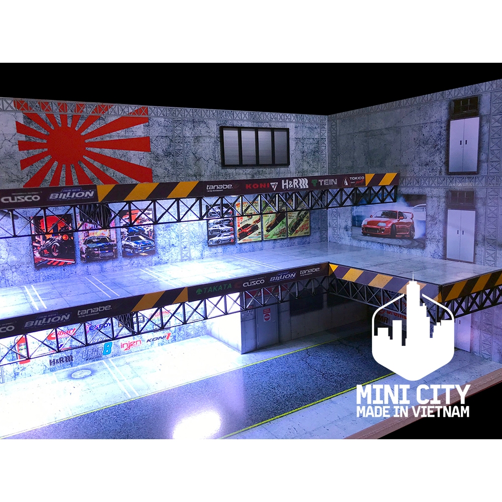 Garage đỗ xe 2 tầng 1/64