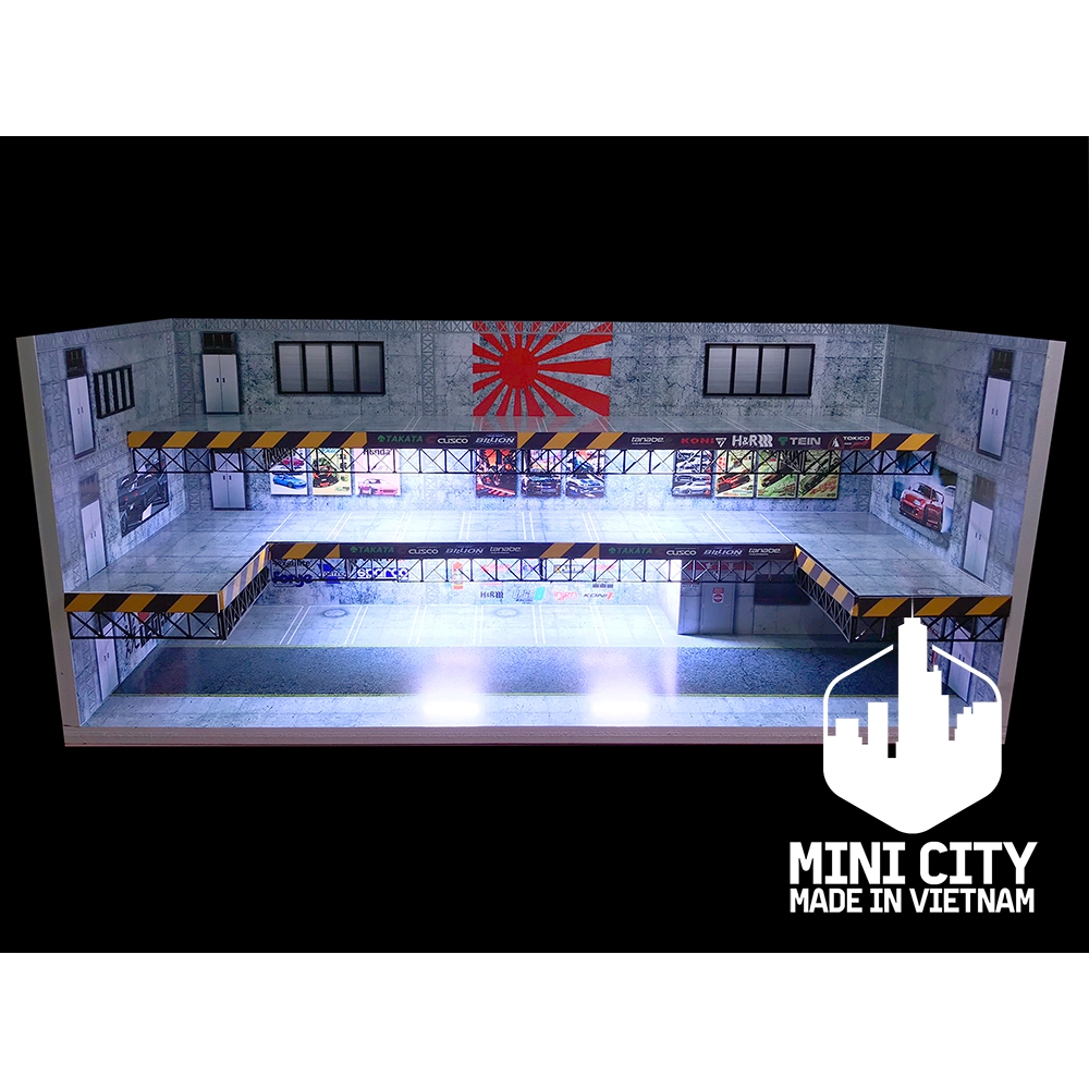 Garage đỗ xe 2 tầng 1/64