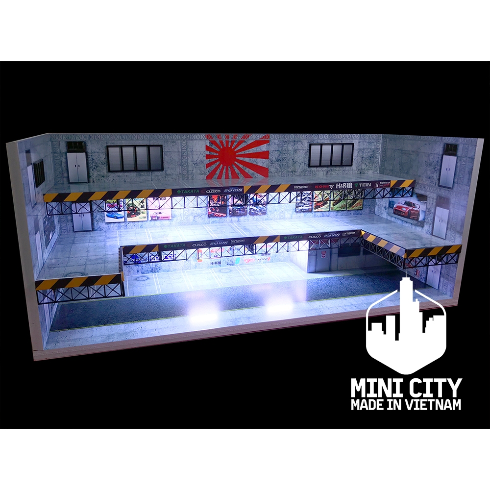 Garage đỗ xe 2 tầng 1/64