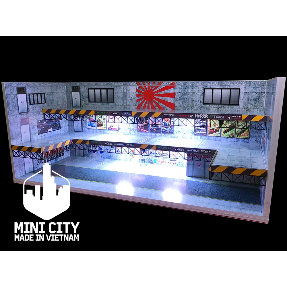 Garage đỗ xe 2 tầng 1/64