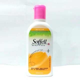 Kem xua muỗi Soffell hương cam chai 60ml