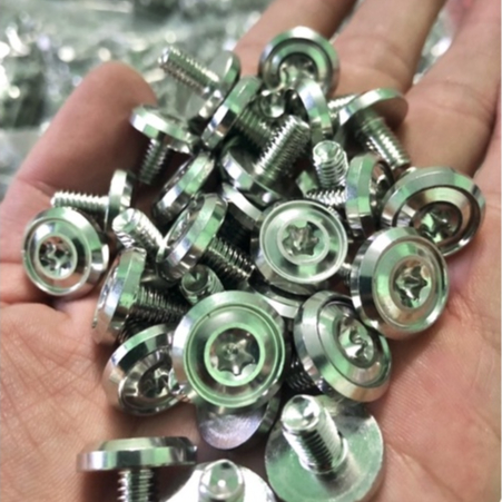 Ốc 5li nhuyễn, ốc 5li xoắn ốc kiểng salaya Inox 304 gắn cho các dòng xe