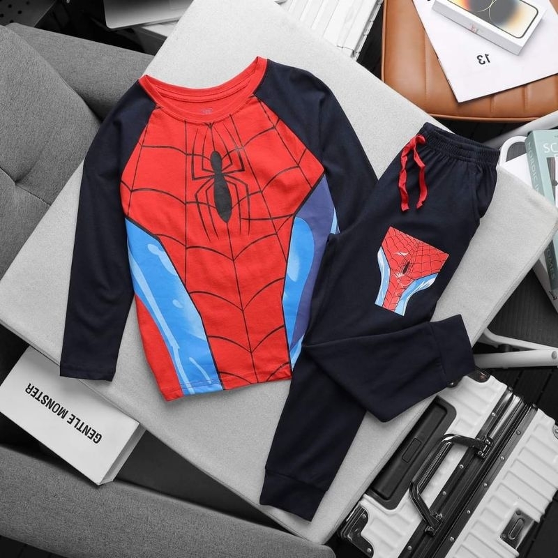 Bộ cotton size nhí bé trai 12-27kg