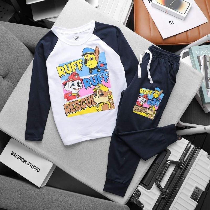 Bộ cotton size nhí bé trai 12-27kg