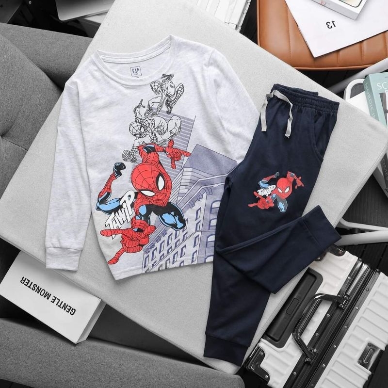 Bộ cotton size nhí bé trai 12-27kg