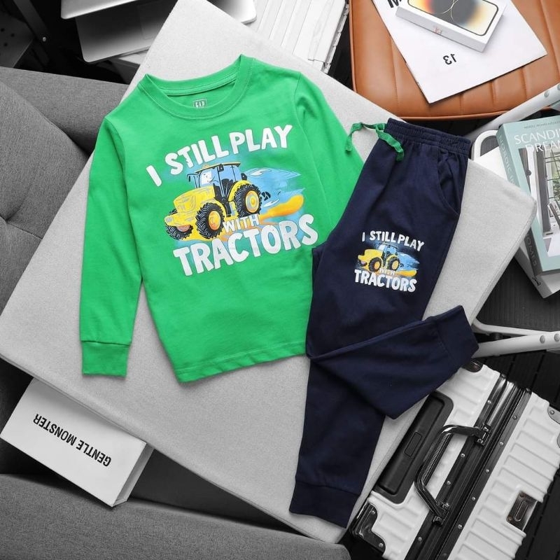 Bộ cotton size nhí bé trai 12-27kg