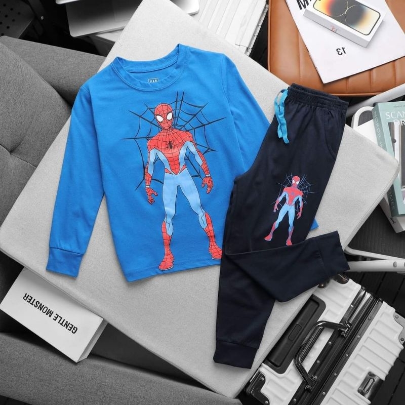 Bộ cotton size nhí bé trai 12-27kg