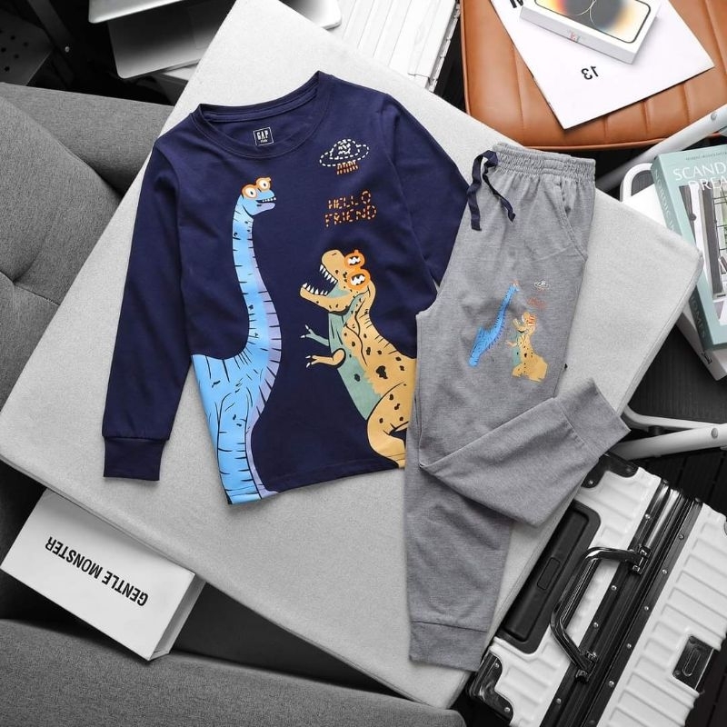 Bộ cotton size nhí bé trai 12-27kg