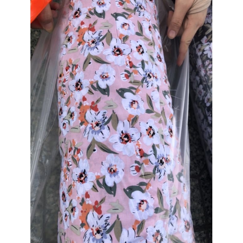 Vải tole lanh loại 1, thấm hút mồ hôi, mặc mát. may đồ bộ, váy ngủ và quần áo trẻ em