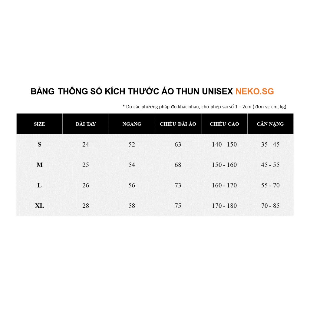 Áo thun tay lỡ form rộng unisex Neko.sg ATL442