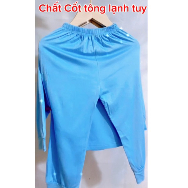 Bộ công chúa Elsa thu đông cho bé gái chất COTTON LẠNH