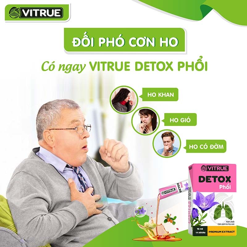 VITRUE DETOX PHỔI - Vitrue Detox