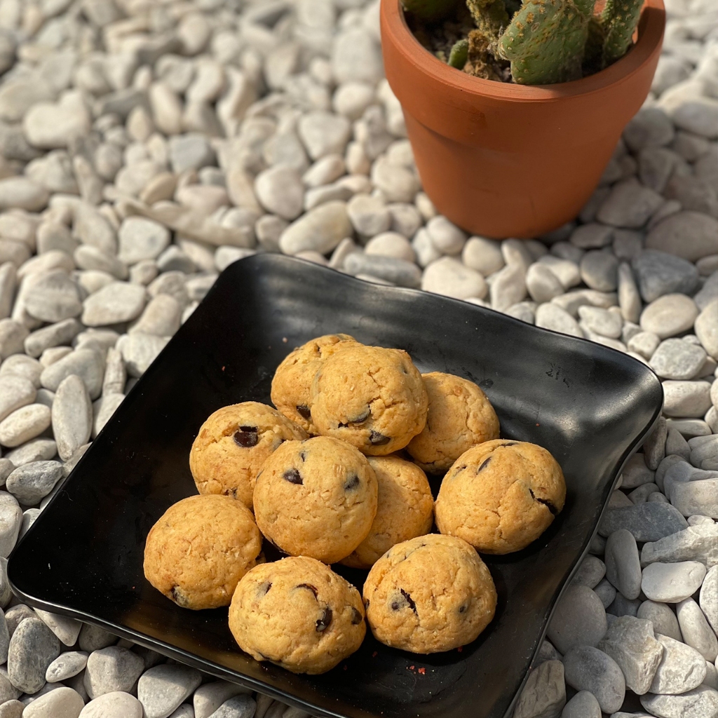 Bánh Cookies Nguyên Cám Chocolate Chips Healthy Key - Bánh Hạt Ngũ Cốc Giảm Cân