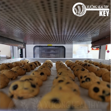 Bánh Cookies Nguyên Cám Chocolate Chips Healthy Key - Bánh Hạt Ngũ Cốc Giảm Cân
