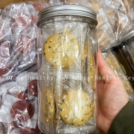 Bánh Hạnh Nhân Mè Đen Healthy Key - Bánh Hạt Ngũ Cốc Giảm Cân