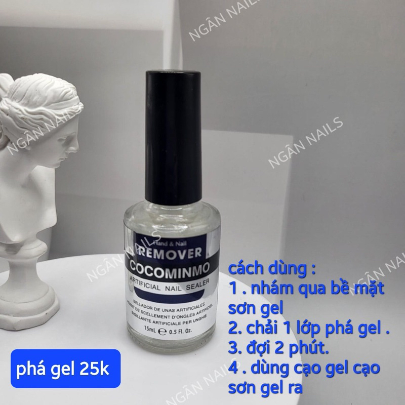 Phá sơn gel chính hãng coco