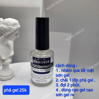 phá sơn gel chính hãng coco