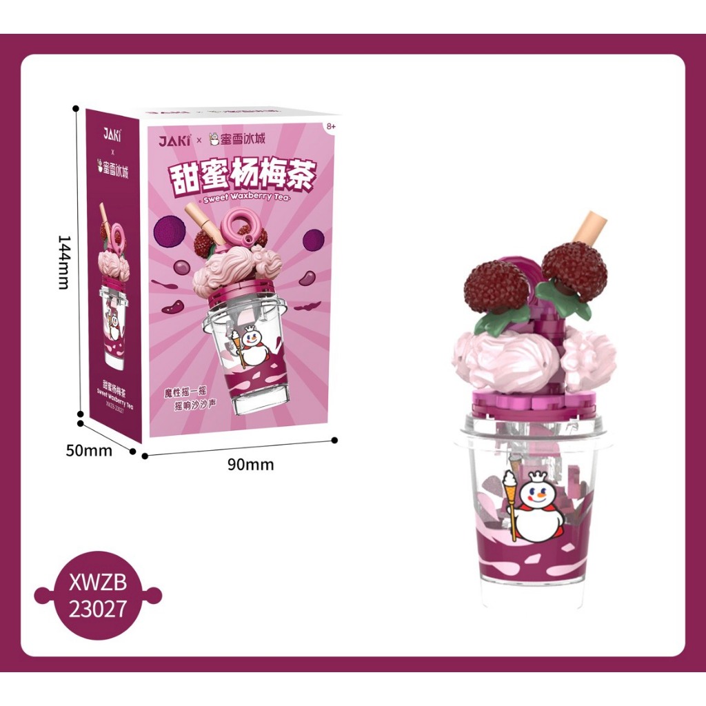 BỘ LẮP RÁP LEGO MÔ HÌNH KEM MIXUE SIÊU HOT HT THIẾT KẾ SIÊU ĐẸP