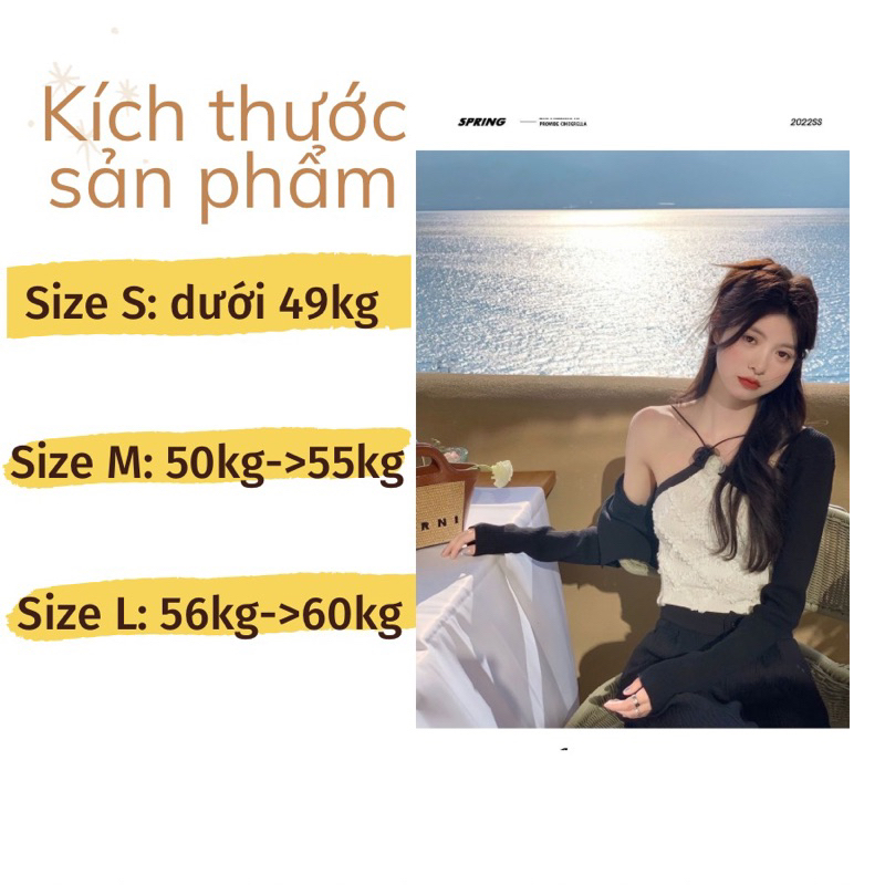 Áo Yếm Croptop Đính Hoa Siêu Hot, Chất Ren Dày Mịn Hàng Loại 1