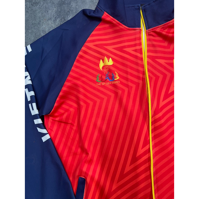 Áo khoác seagame 32 - màu đỏ