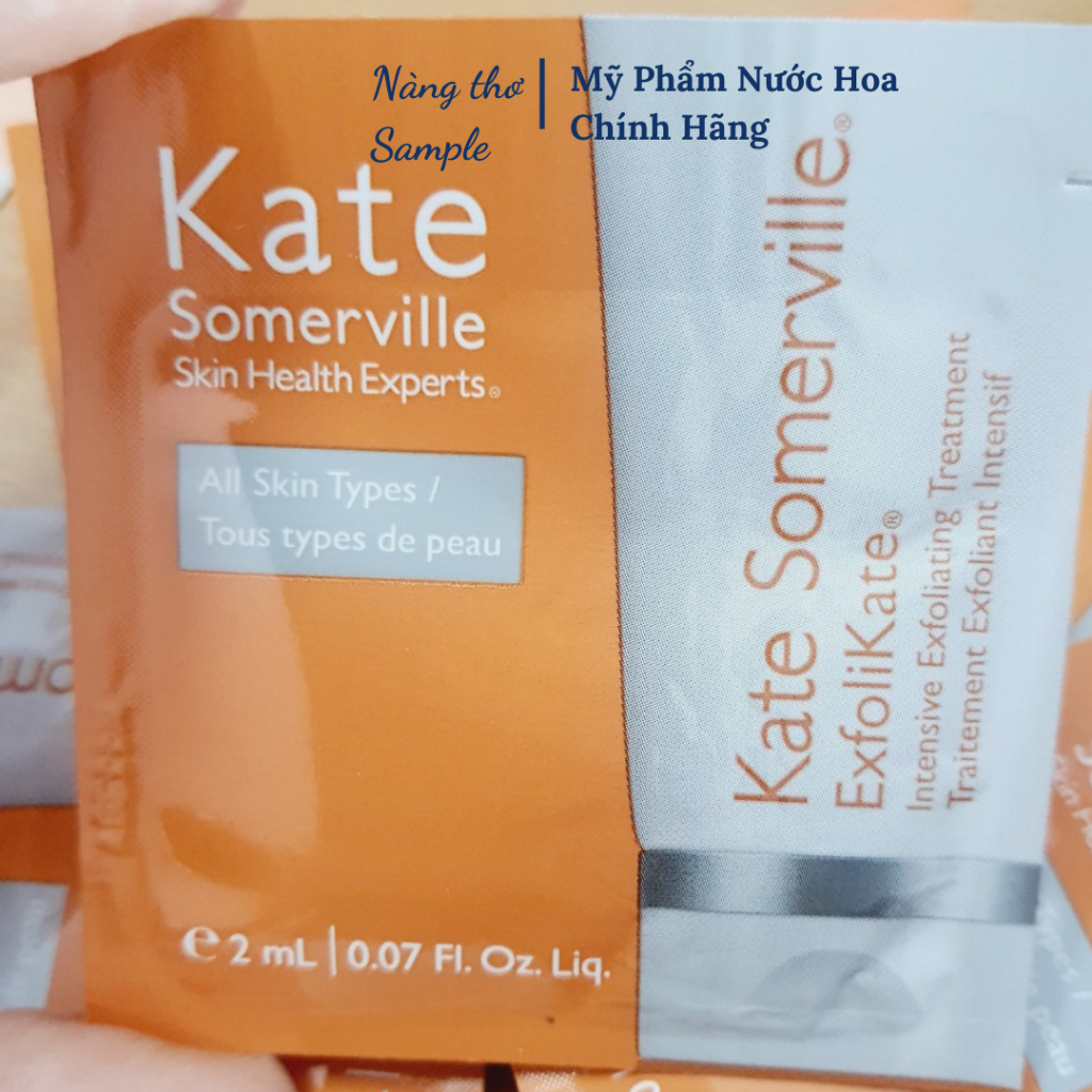 Sample Mẫu Thử Tẩy Da Chết Kate Somerville ExfoliKate Intensive Exfoliating Treatment 2ML Pháp - Nàng Thơ Sample
