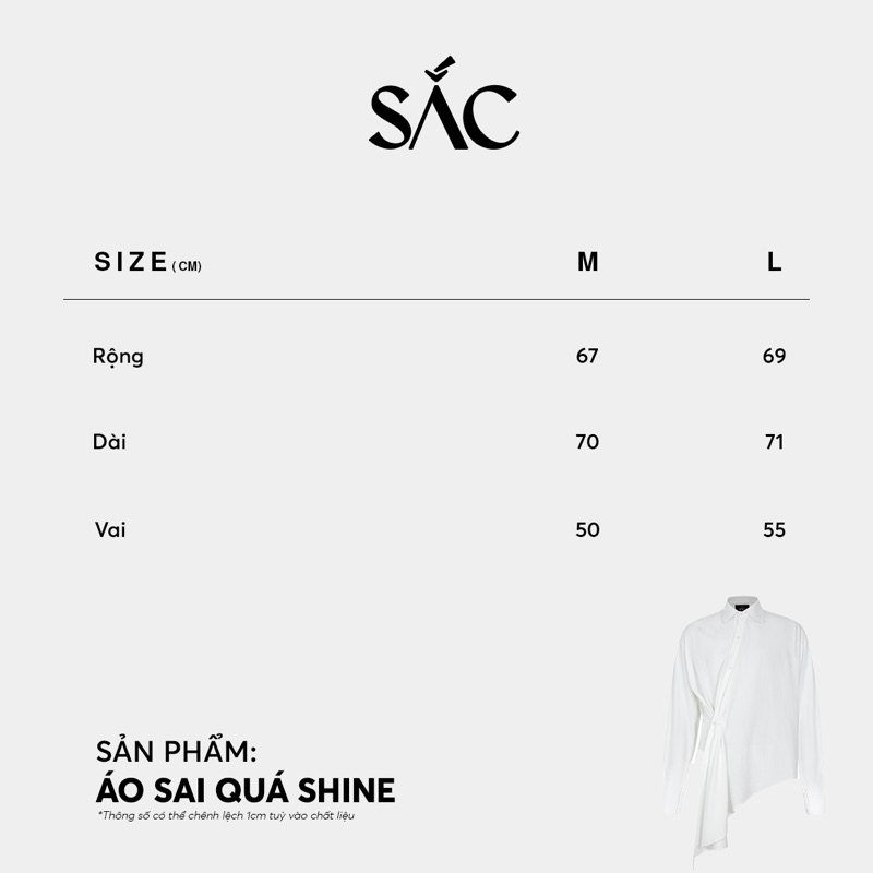 Sơmi SAI QUÁ SHINE