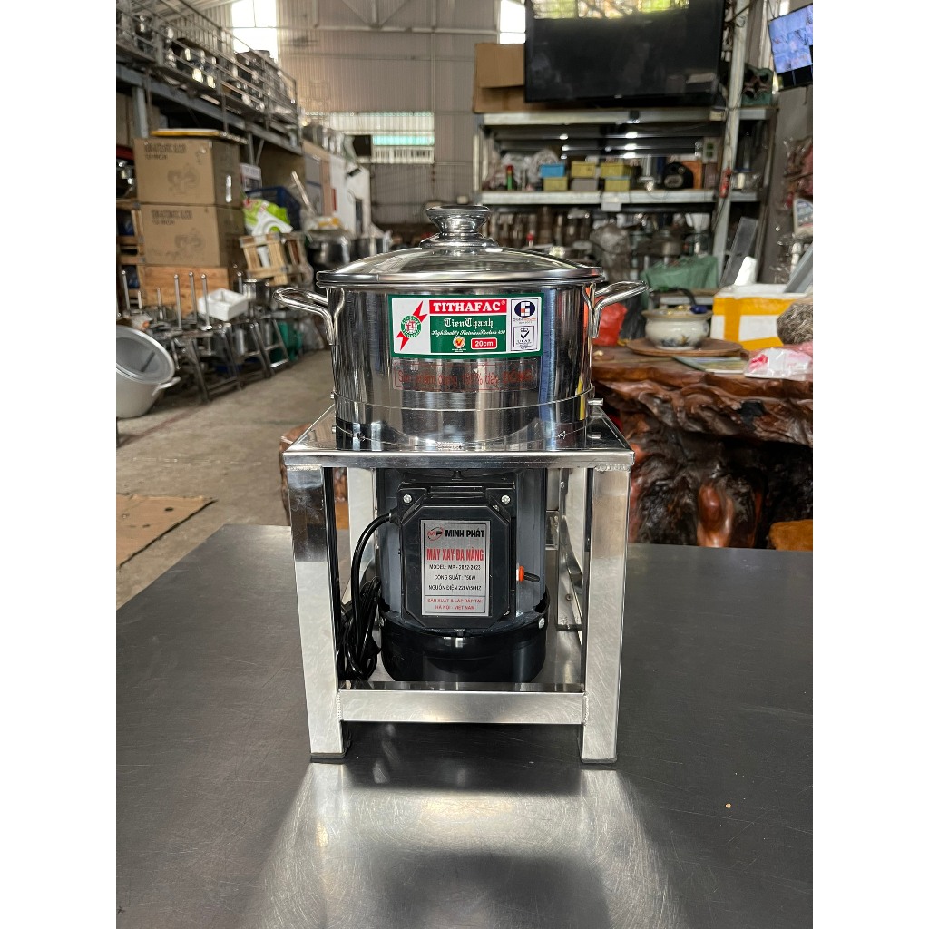 Máy Xay Đa Năng 750W Nồi 20cm 0.8kg/lần - Dao Thả