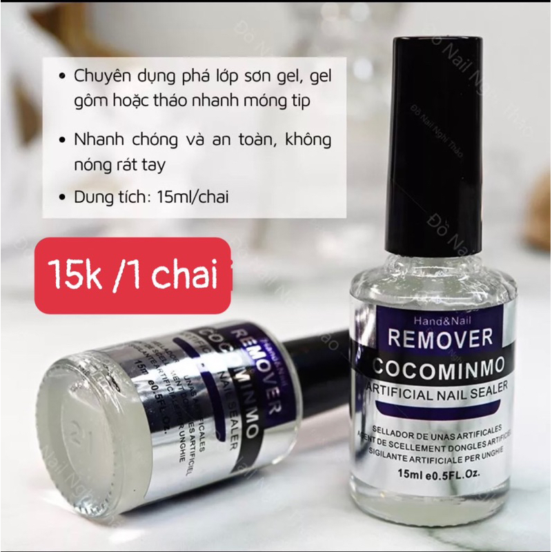 Phá sơn gel chính hãng coco