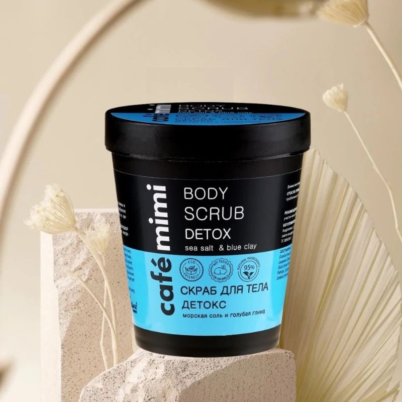 Tẩy tế bào da chết cơ thể Cafe Mimi Detox