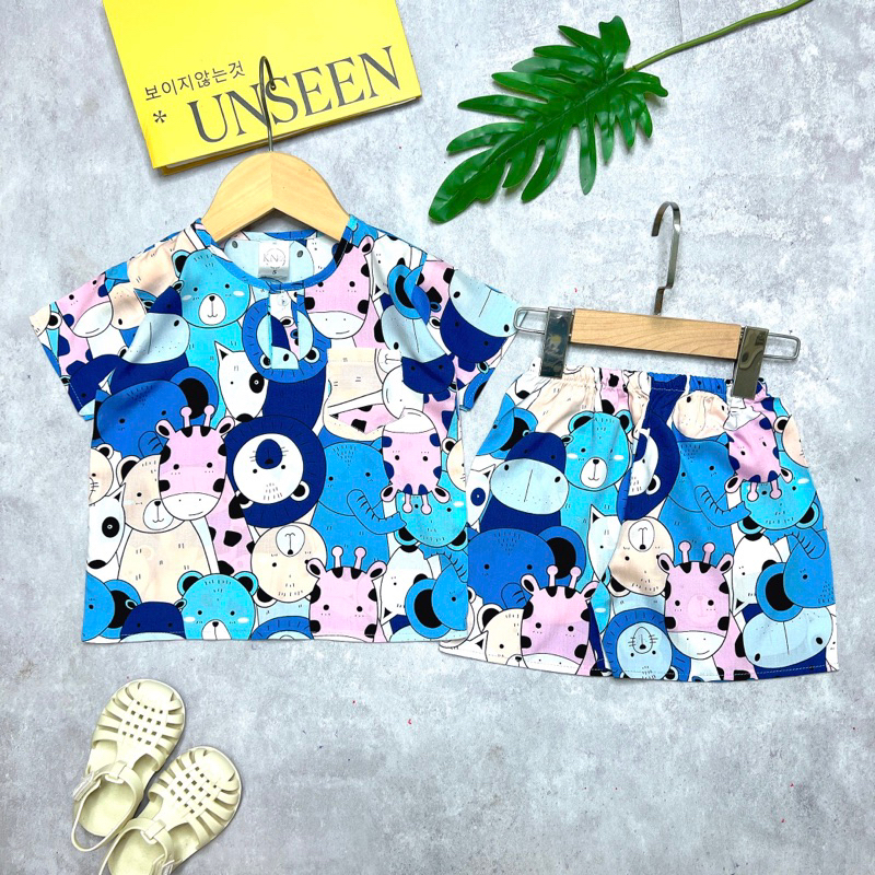 Bộ tole / lanh quần đùi bé trai size 9-37kg