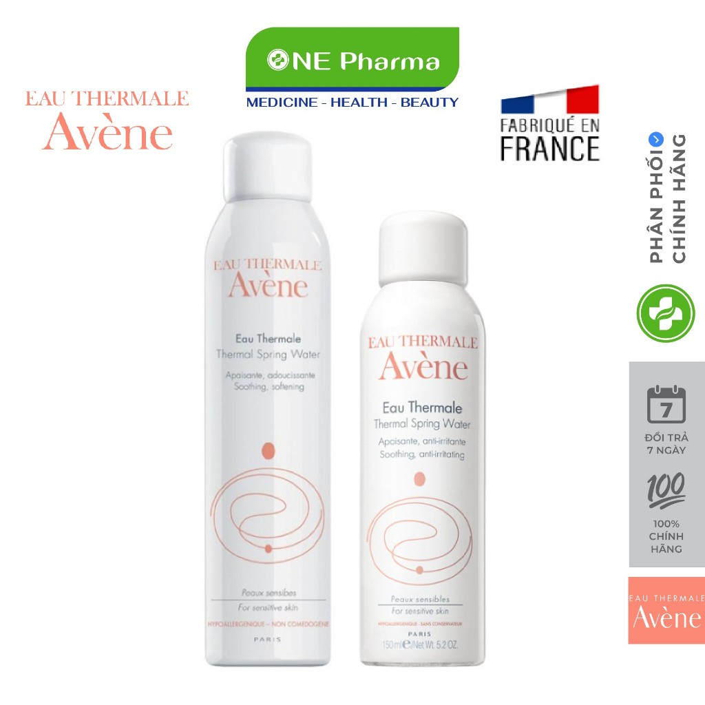 Xịt khoáng làm dịu, chống kích ứng da Avène Thermal Spring Water 300ml