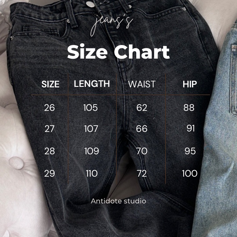 LUV JEANS PANT | Black Grey