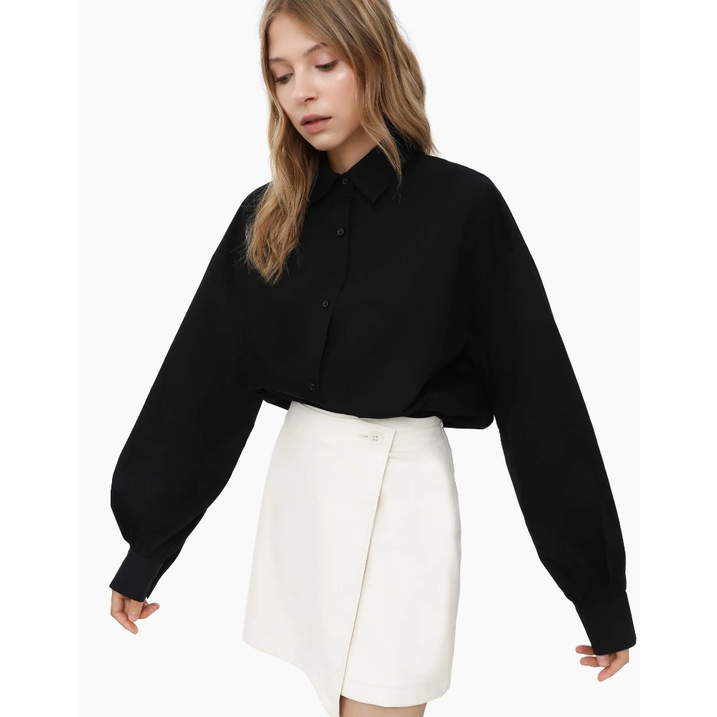Áo Sơ Mi Tay Dài Oversize - GLORIA JEANS