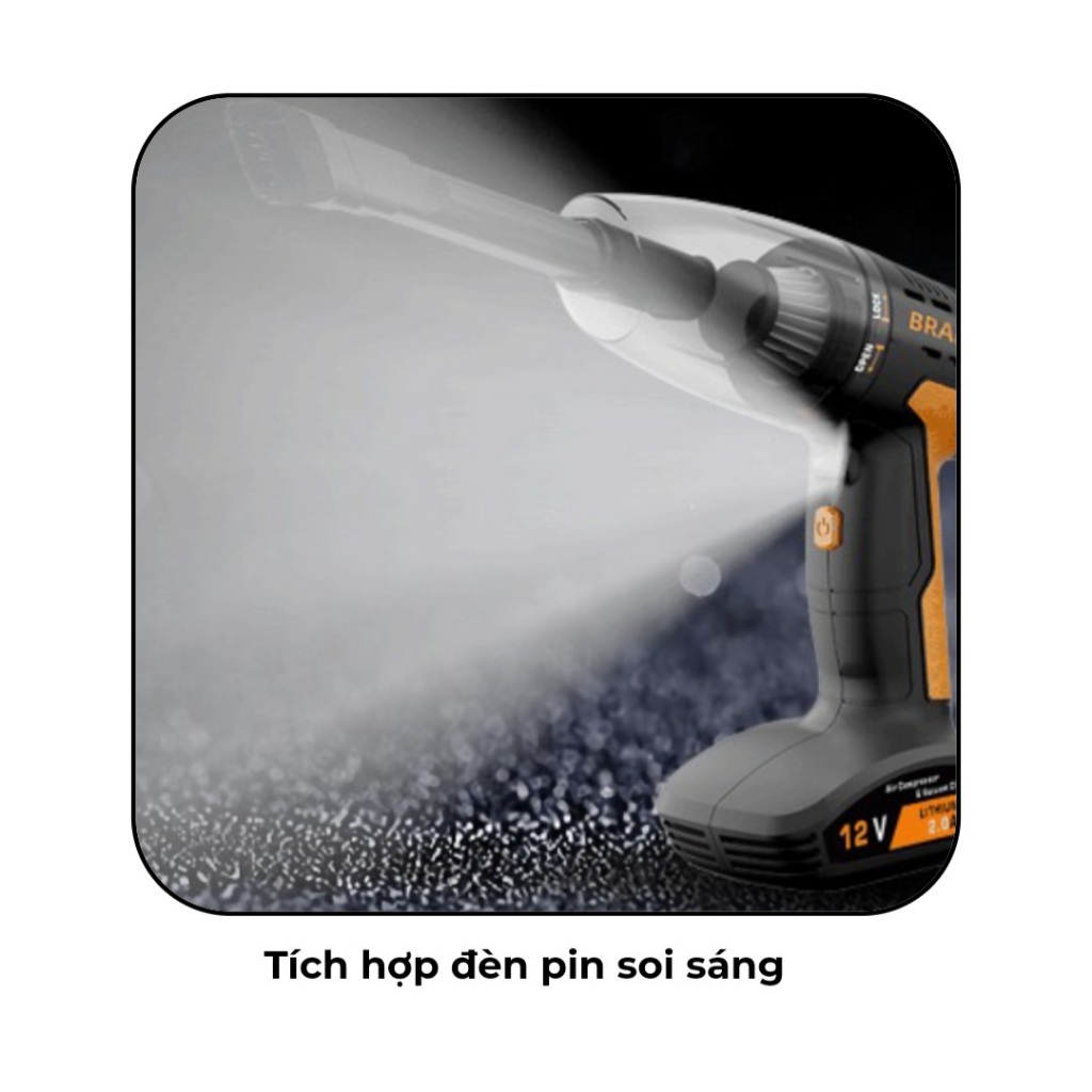 Bơm hơi kiêm hút bụi mini,bơm xe hơi,xe máy, xe điện, xe đạp, bóng, đệm, nhanh chóng, an toàn