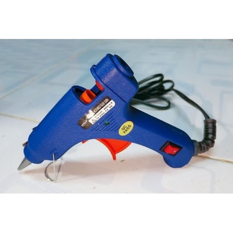 Súng Bắn Keo Nến Silicon Nhỏ Thường 20w Tặng Kèm Cây Keo Nến Nhỏ