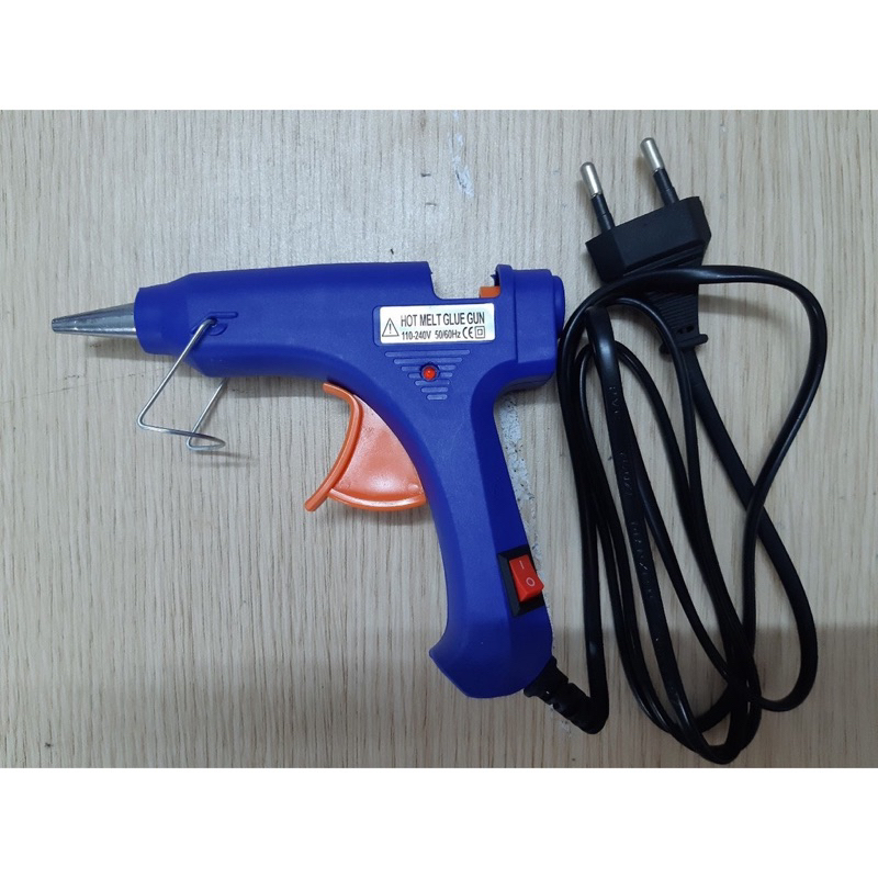 Súng Bắn Keo Nến Silicon Nhỏ Thường 20w Tặng Kèm Cây Keo Nến Nhỏ