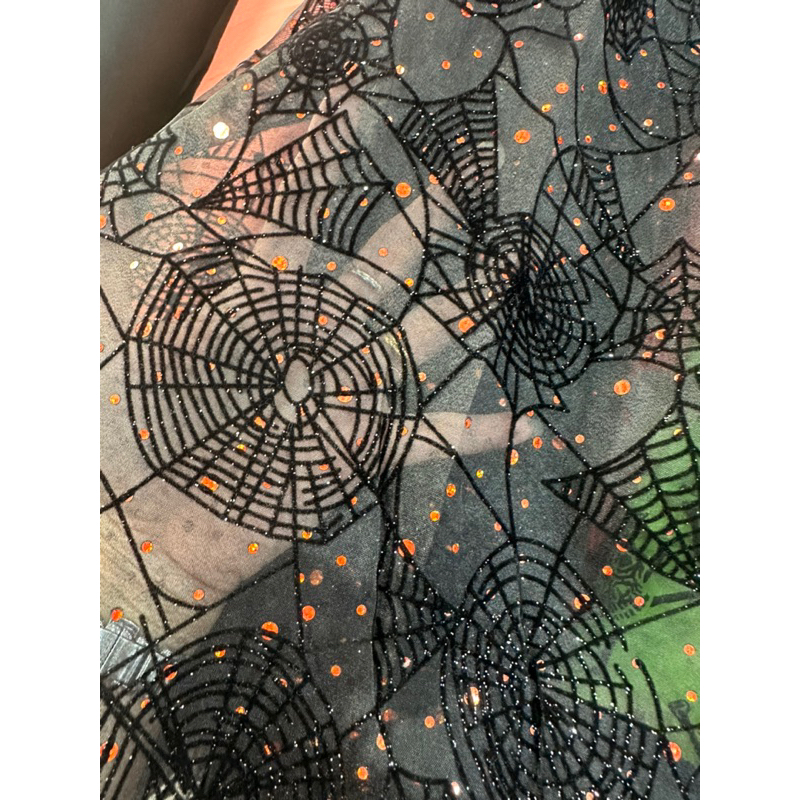 Vải trang trí halloween