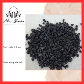 Sỏi đen  🔥FREE SHIP🔥  rải mặt chậu cây , trang trí tiểu cảnh